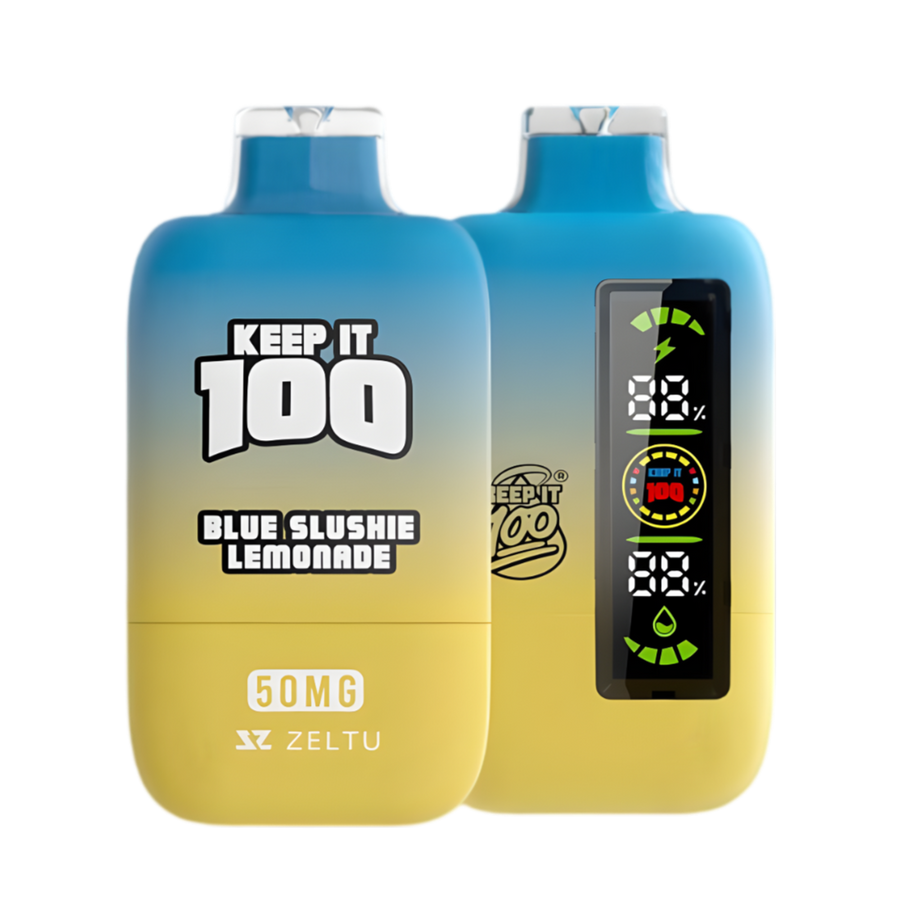 Keep It 100 20K Disposable Vape Blue Slushine Lemonade  