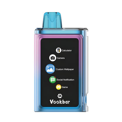 Vookbar Cyber Pro 30000 Disposable Vape Blueberry Razz Ice  