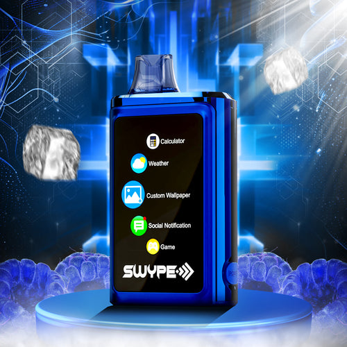 Bluerazz ice swype vape 30k