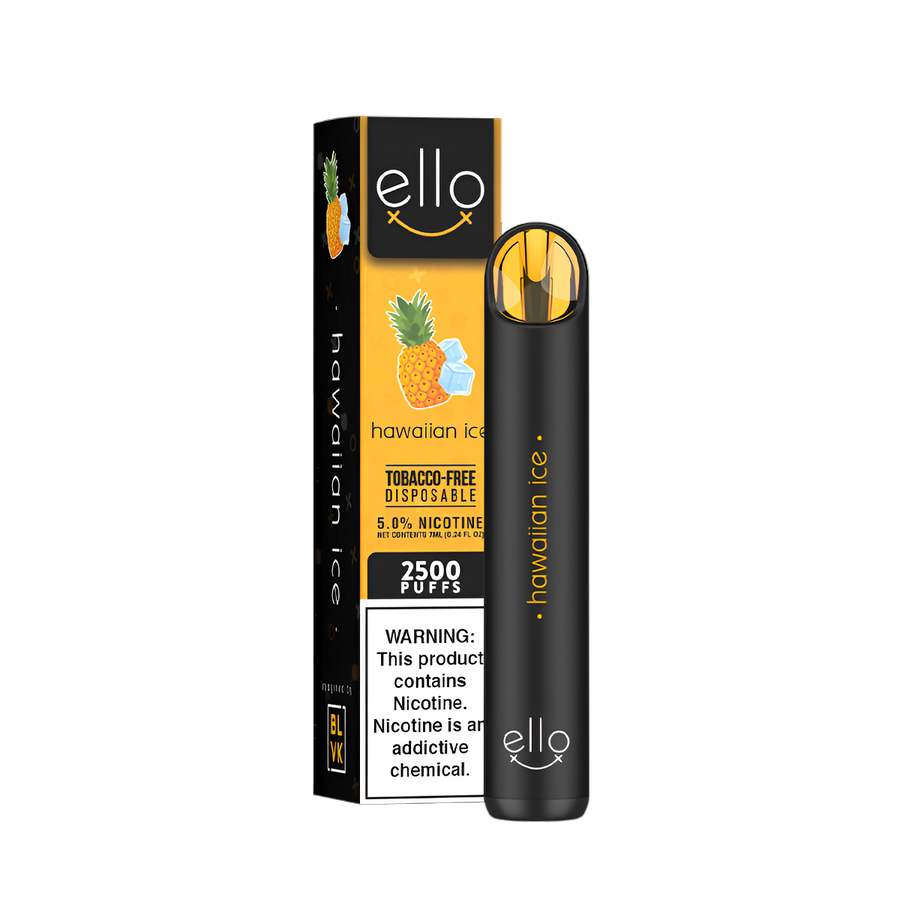 BLVK Ello Disposable Vape Hawaiian Ice  