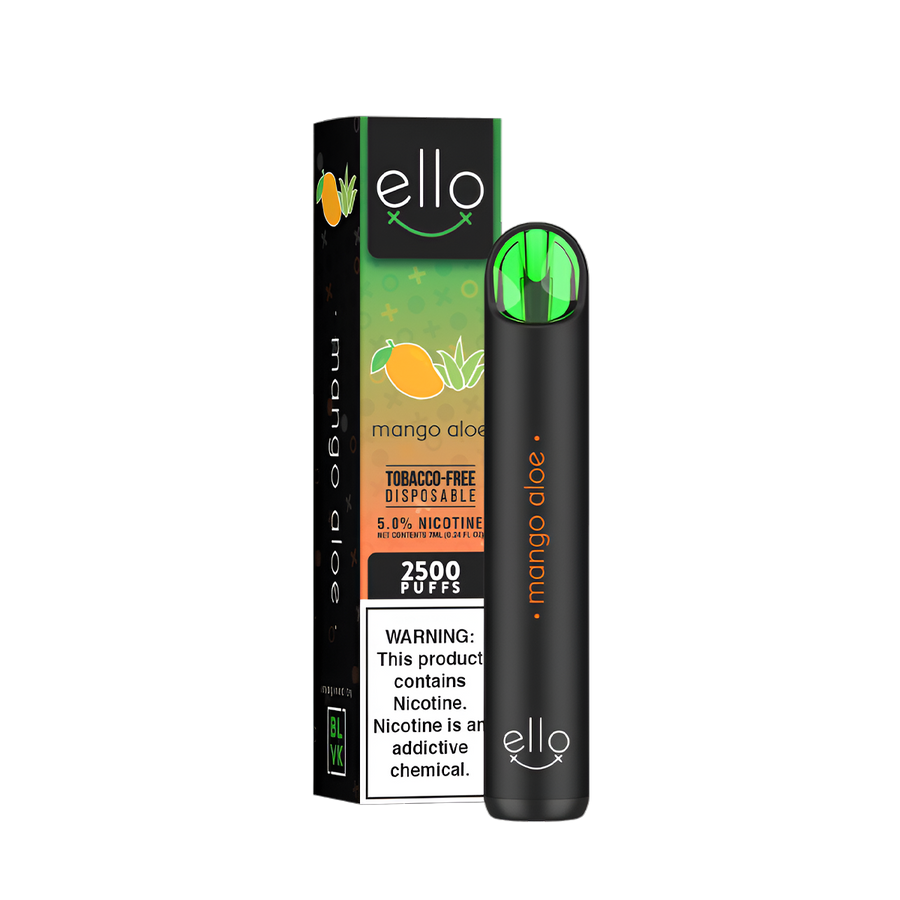 BLVK Ello Disposable Vape Mango Aloe  