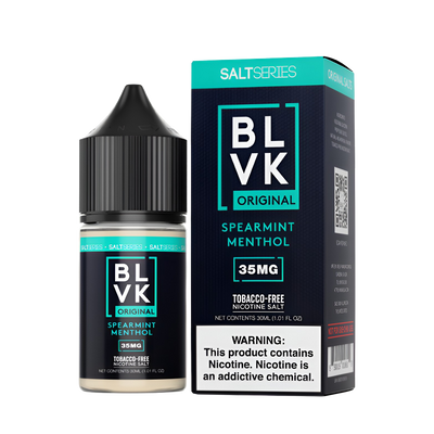 BLVK Original Salt Nicotine Vape Juice 35 Mg Creamy Strawberry 