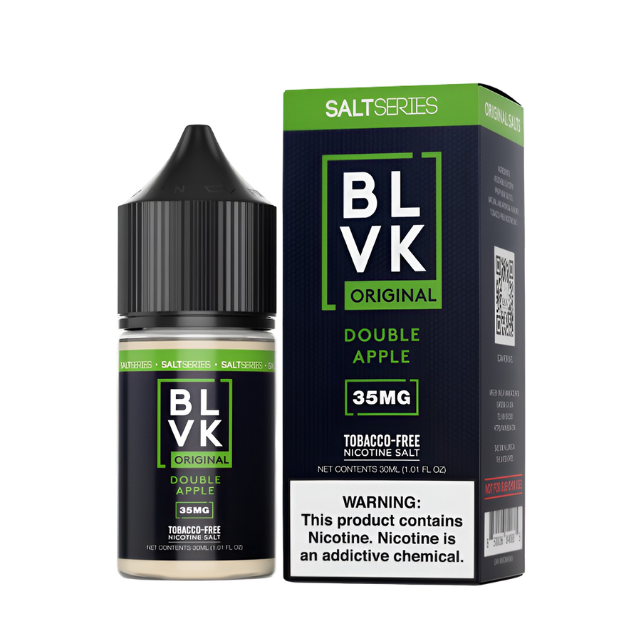 BLVK Original Salt Nicotine Vape Juice 35 Mg Double Apple 