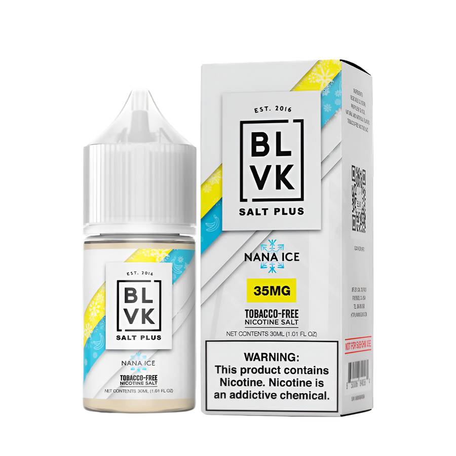 BLVK Salt Plus Nicotine Vape Juice 35 Mg Mana Ice 