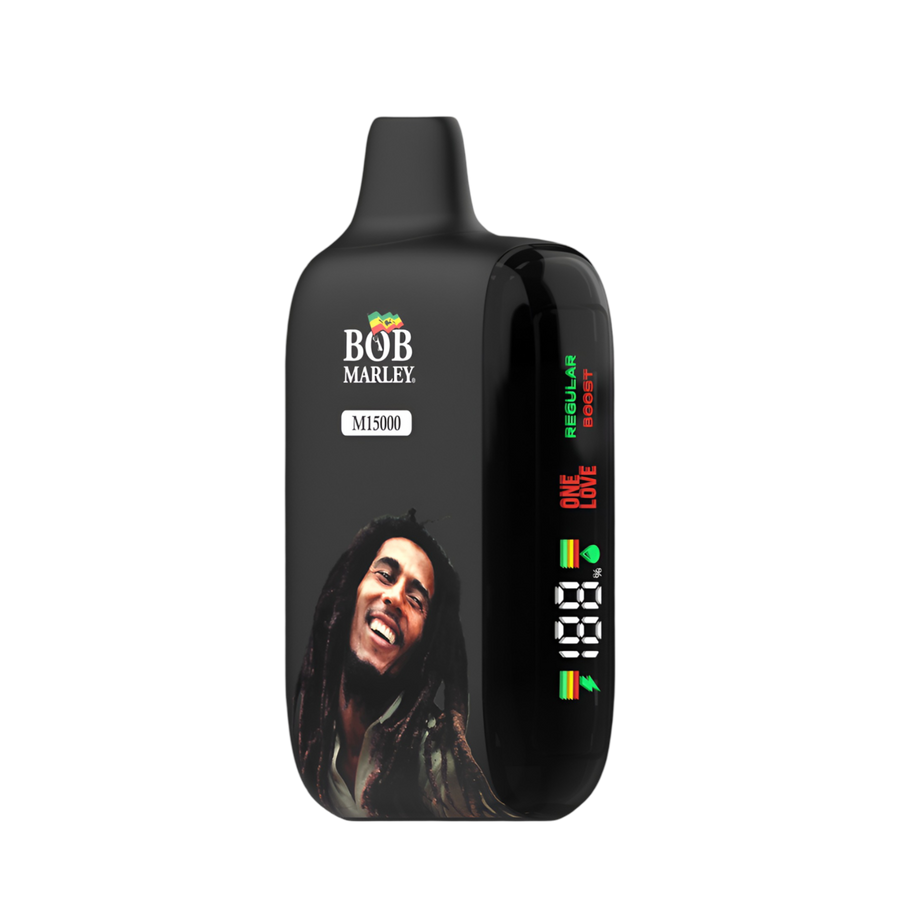 Bob Marley M15000 Zero Nicotine Disposable Vape Guava  