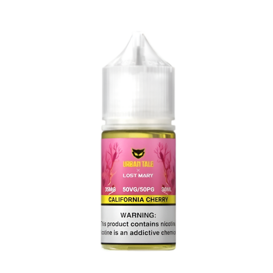 Lost Mary X Urban Tale Salt Nicotine Vape Juice 50 Mg California Cherry