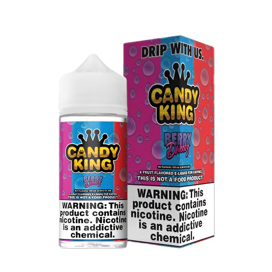 Candy King Freebase Vape Juice 0 Mg Berry Dweebz 