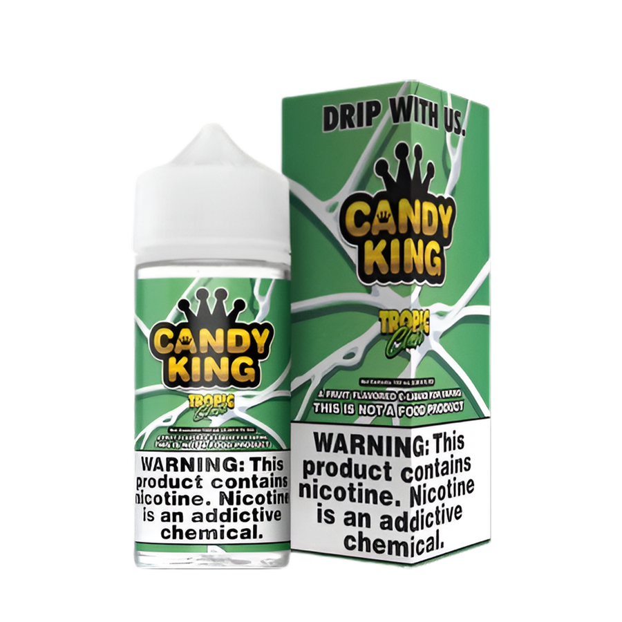 Candy King Freebase Vape Juice 0 Mg Tropic Chews 