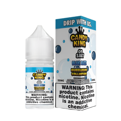 Candy King Salt Nicotine Vape Juice 35 Mg Blue Razz 