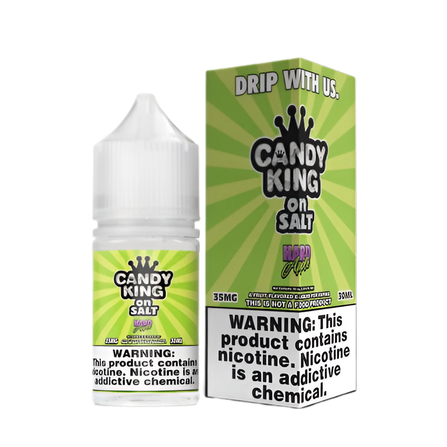 Candy King Salt Nicotine Vape Juice 35 Mg Hard Apple 