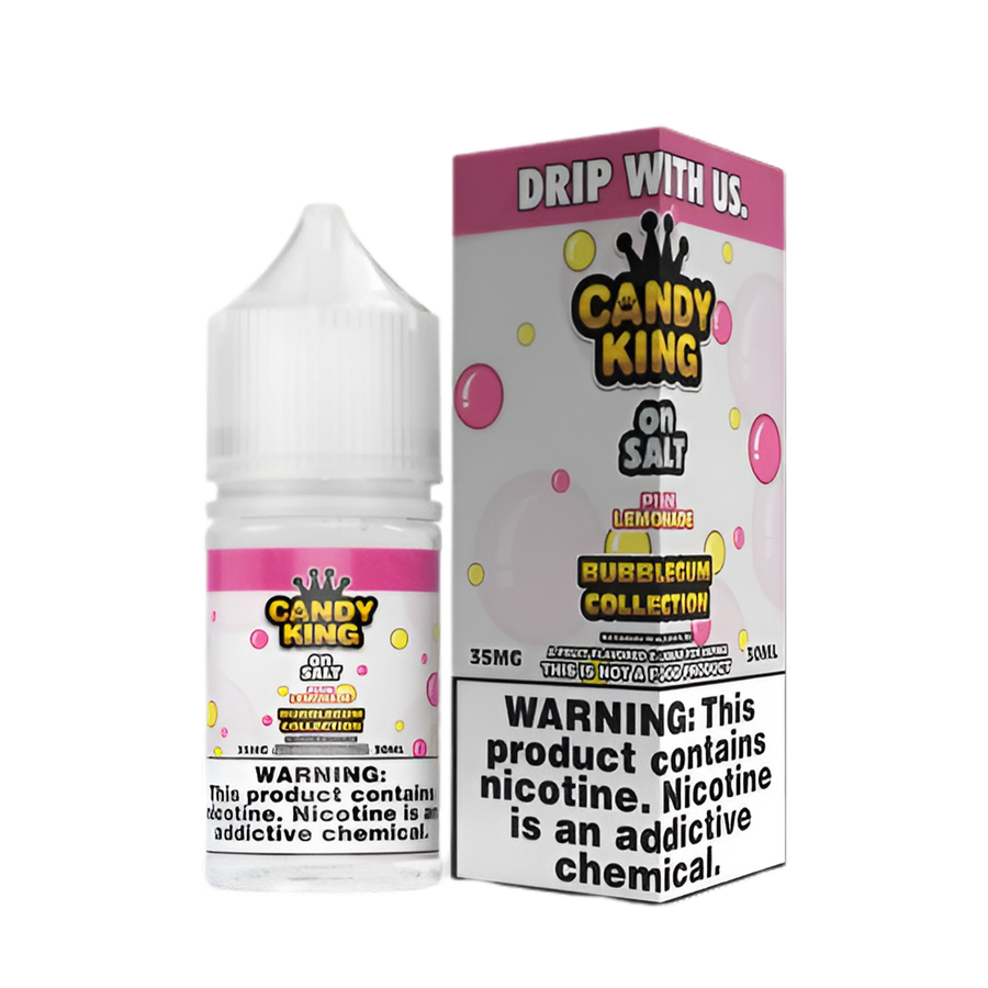 Candy King Salt Nicotine Vape Juice 35 Mg 30 Ml Pink Lemonade