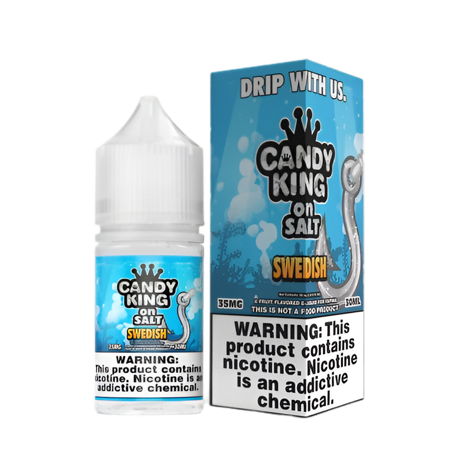 Candy King Salt Nicotine Vape Juice 35 Mg Swedish 