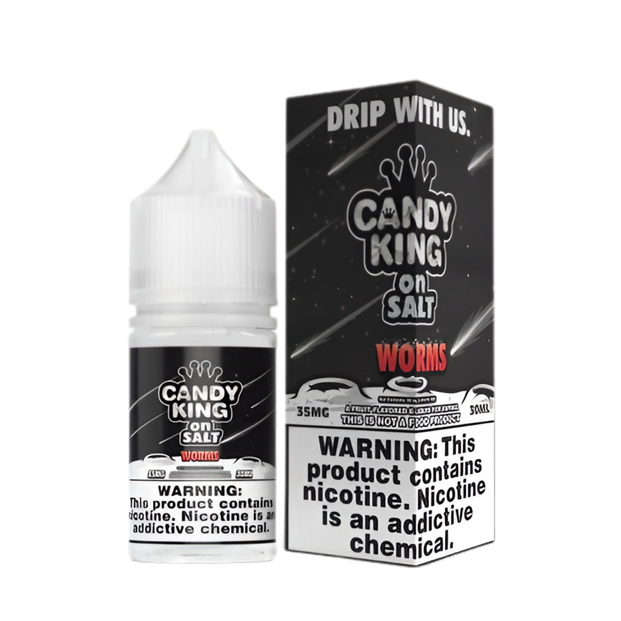 Candy King Salt Nicotine Vape Juice 35 Mg 30 Ml Worms