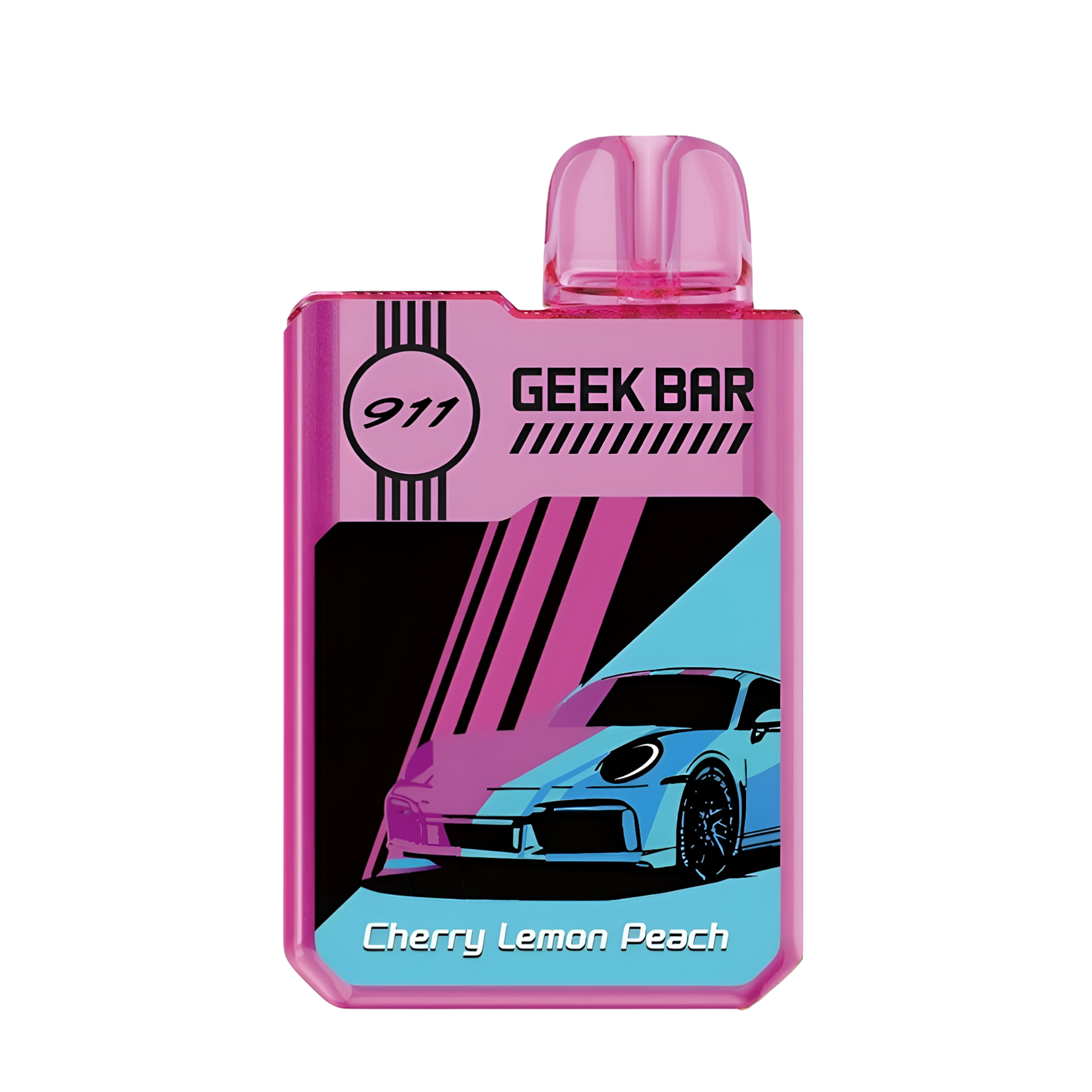 Geek Bar 911 GTS 18K Disposable Vape - Cherry Lemon Peach