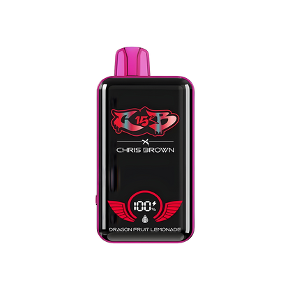 Chris Brown CB15K Disposable Vape Dragonfruit Lemonade  