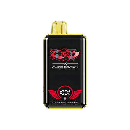 Chris Brown CB15K Disposable Vape Strawberry Banana  