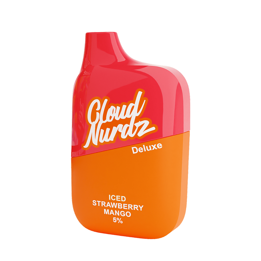 Cloud Nurdz 5000 Disposable Vape Iced Strawberry Mango  