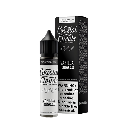 Coastal Clouds Freebase Vape Juice 6 Mg Vanilla Tobacco 