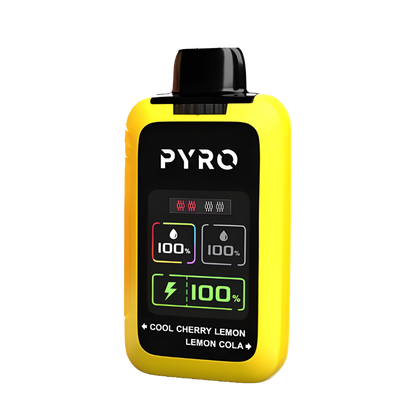 Pyro Duo 30K Disposable Vape Cool Cherry Lemon + Lemon Cola  