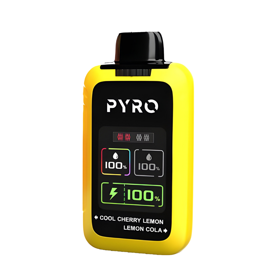 Pyro Duo 30K Disposable Vape Cool Cherry Lemon + Lemon Cola  