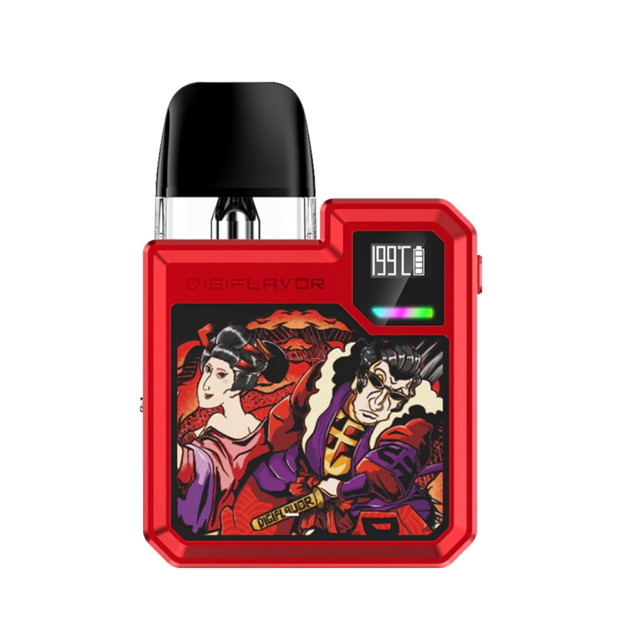 Geekvape Digiflavor Digi-Q Pod System Kit Samurai Red  