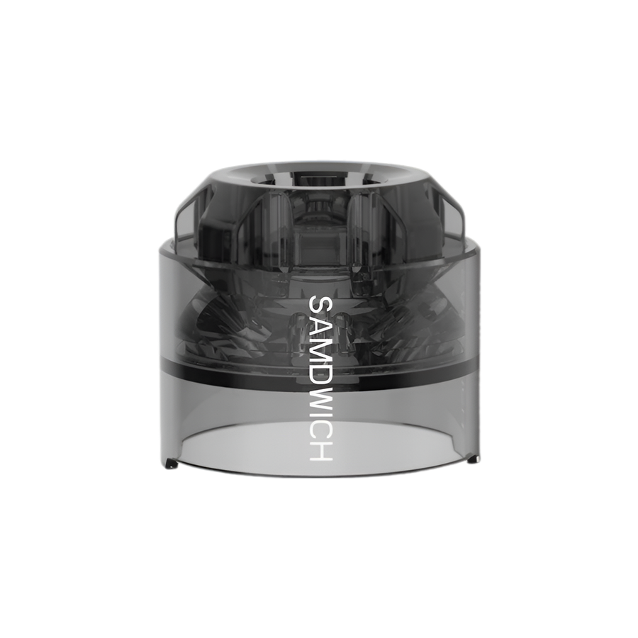 Dovpo Translucent polished cap combo of the samdwich rda Top Air Intake Black 