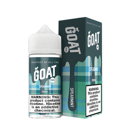 Goat Freebase Vape Juice 0 Mg Spearmint 