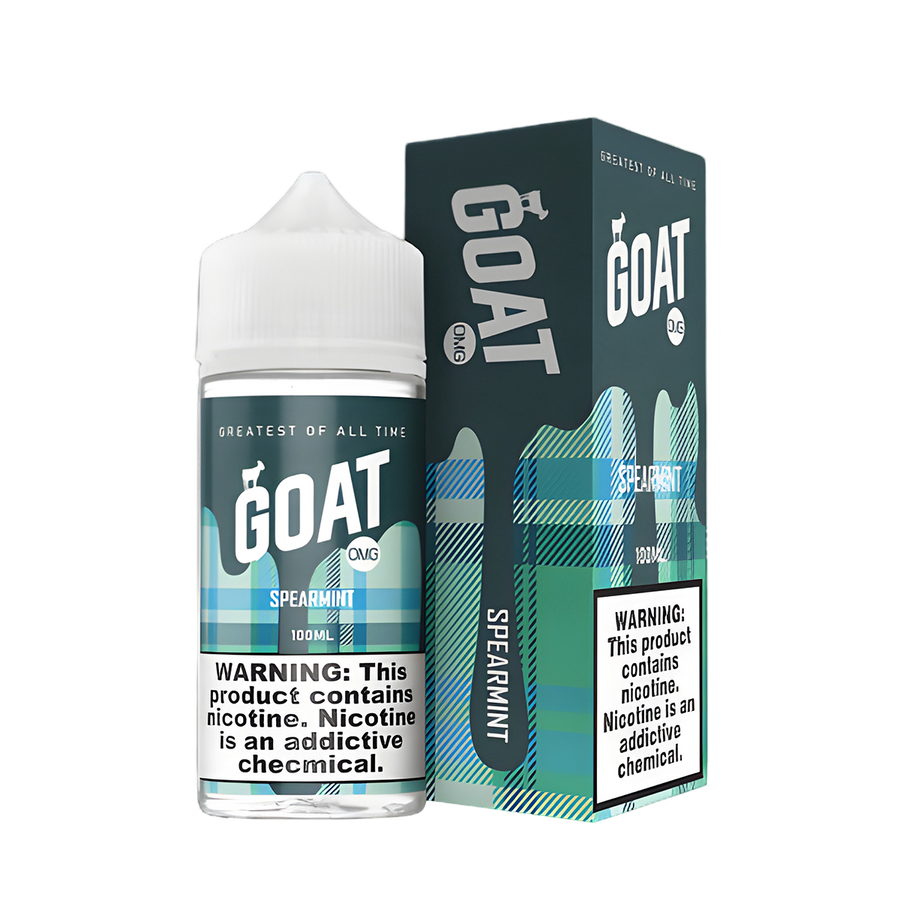 Goat Freebase Vape Juice 0 Mg Spearmint 