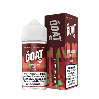 Goat Freebase Vape Juice 0 Mg Strawberry Kiwi 