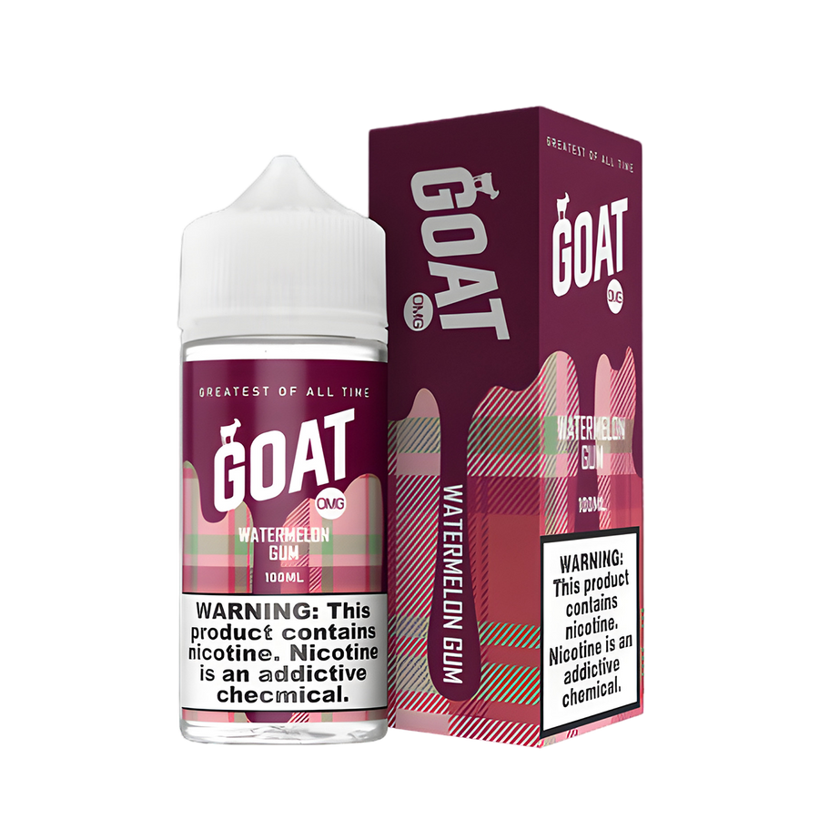 Goat Freebase Vape Juice 0 Mg Watermelon Gum 