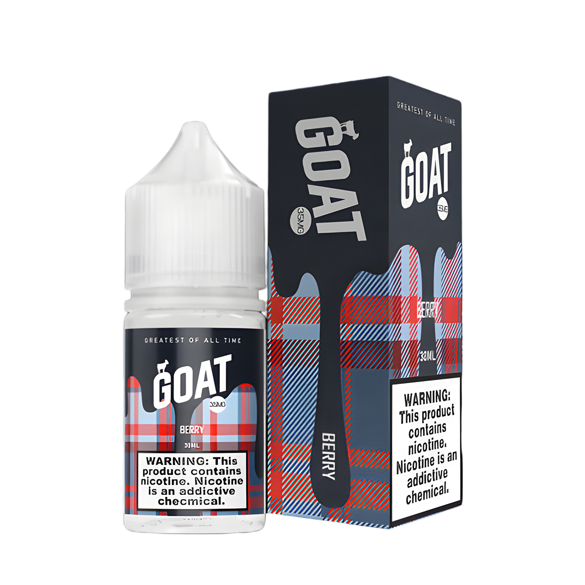 Goat Salt Nicotine Vape Juice 35 Mg 30 Ml Berry