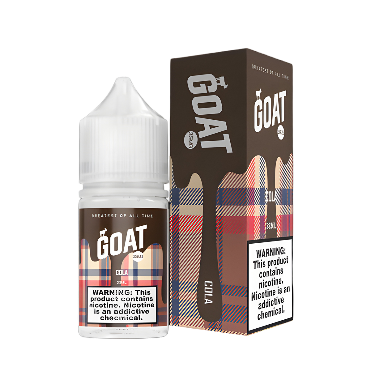 Goat Salt Nicotine Vape Juice 35 Mg 30 Ml Cola
