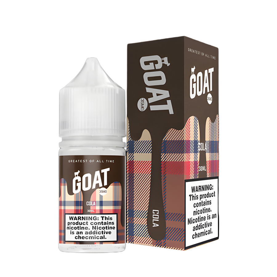 Goat Salt Nicotine Vape Juice 35 Mg Cola 