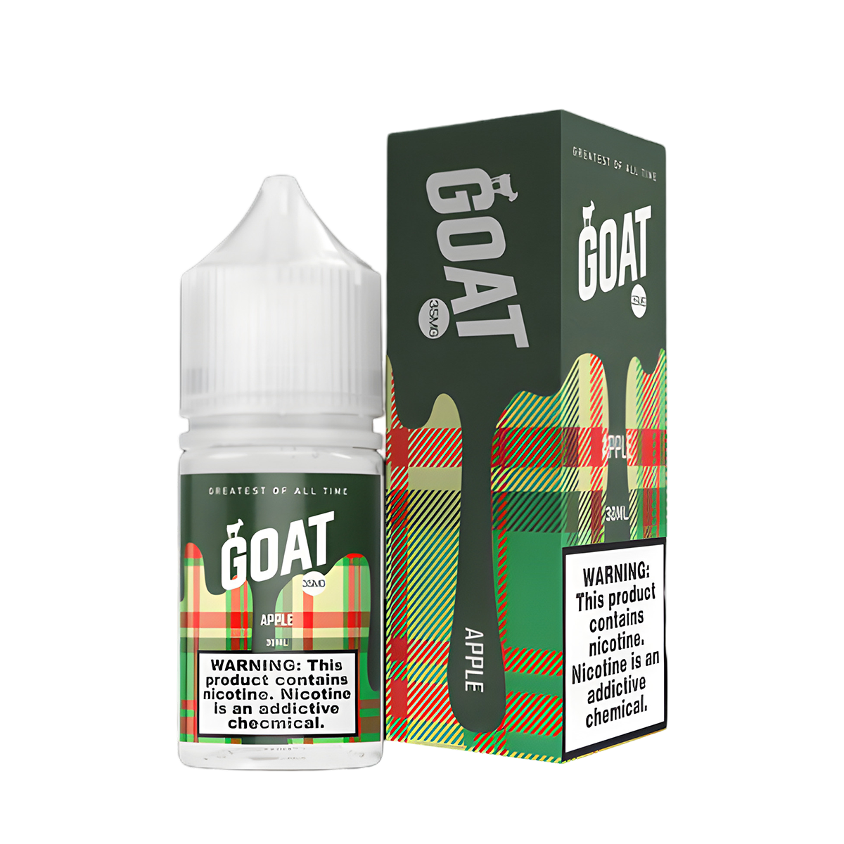 Goat Salt Nicotine Vape Juice 35 Mg 30 Ml Apple