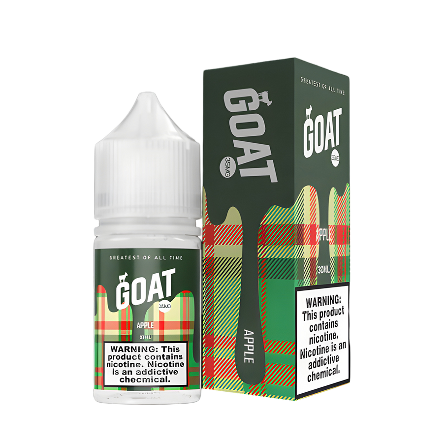 Goat Salt Nicotine Vape Juice 35 Mg Apple 