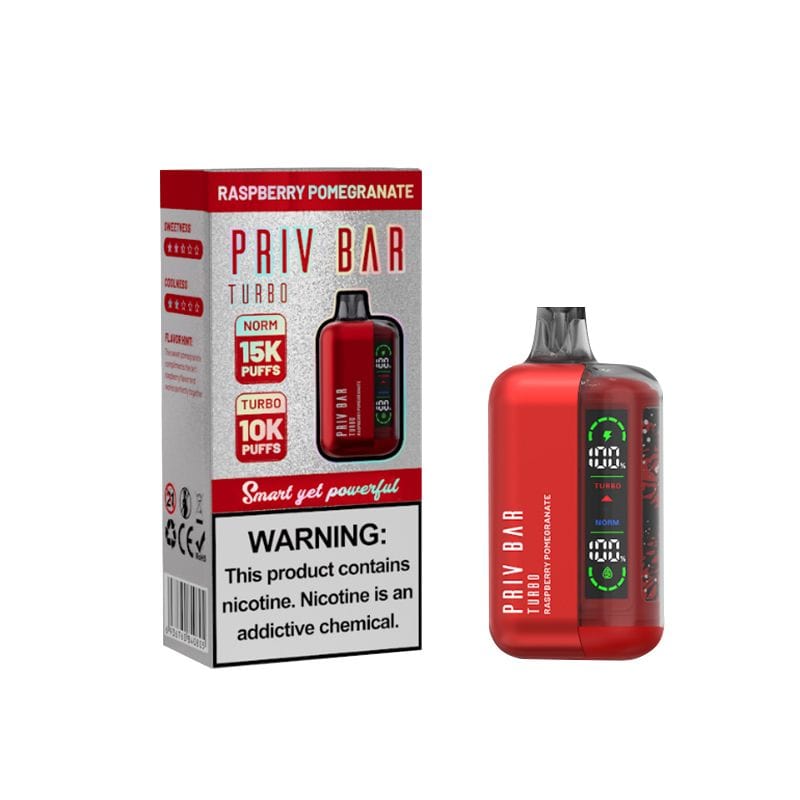 Priv Bar Turbo 15K Disposable Vape   