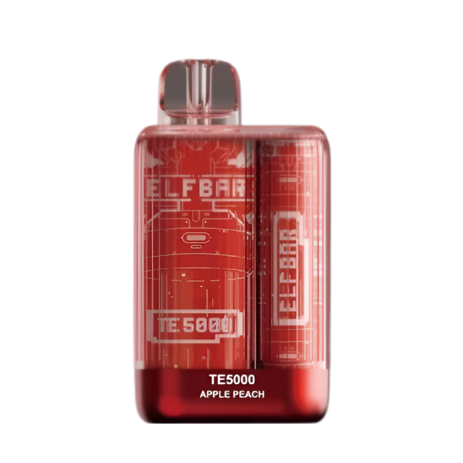 Elf Bar TE5000 Ultra Disposable Vape Apple Peach  