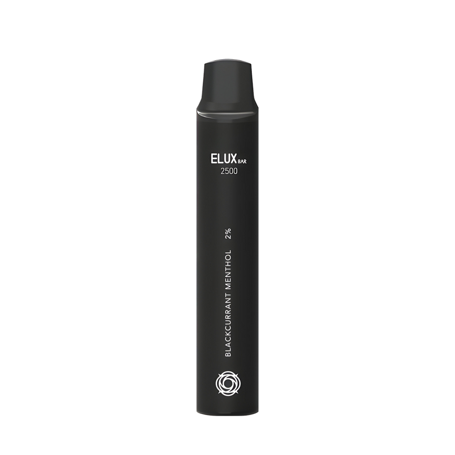 Elux Bar Series 2500 Disposable Vape Blackcurrant Menthol  