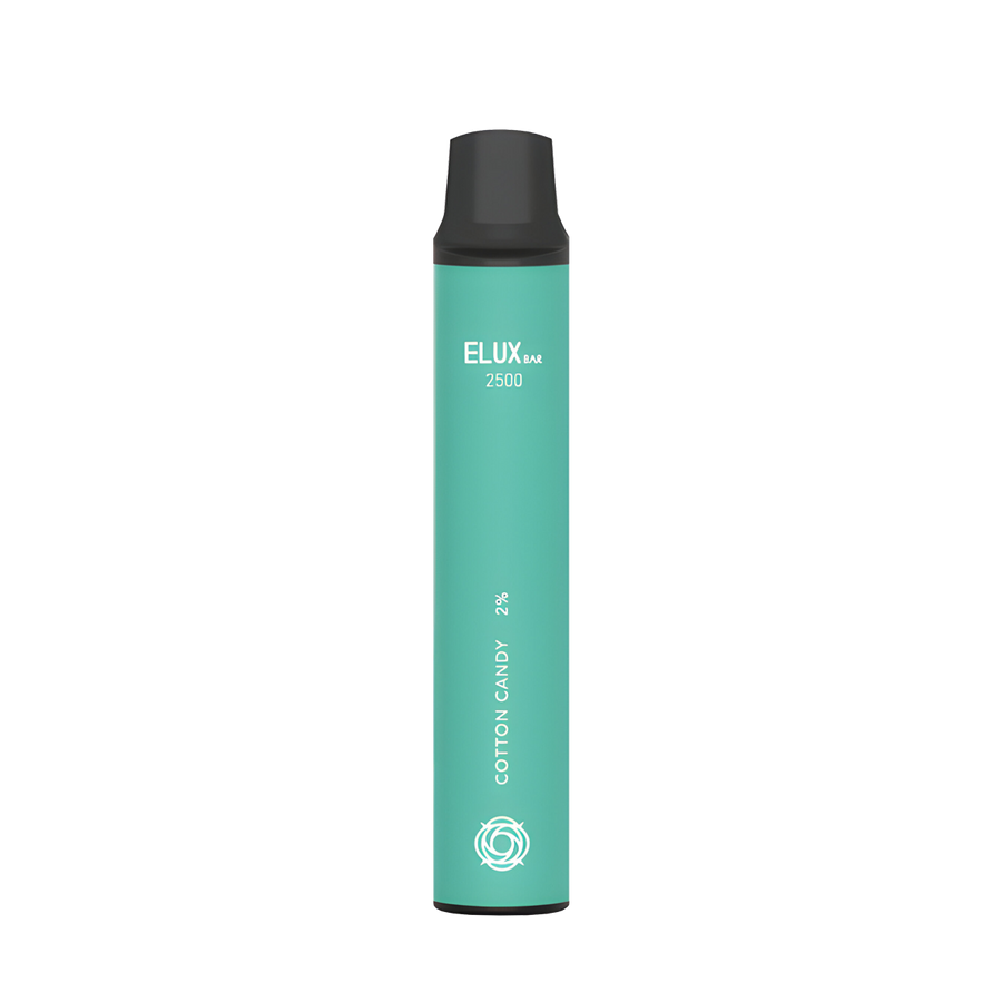 Elux Bar Series 2500 Disposable Vape Cotton Candy  