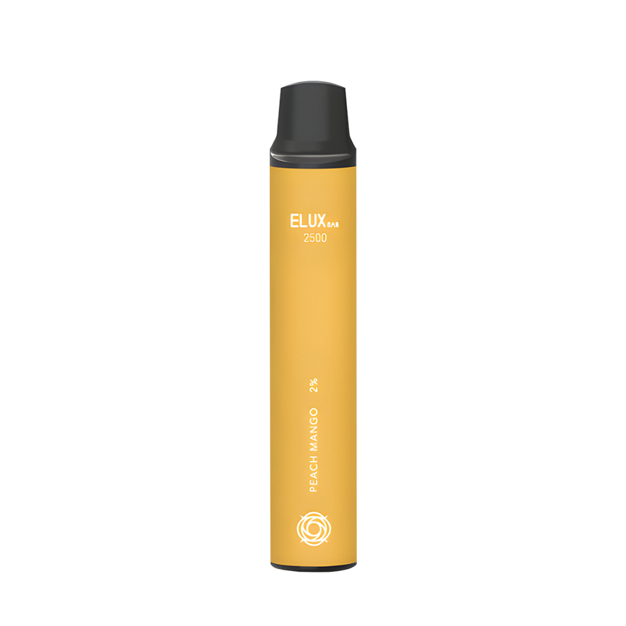 Elux Bar Series 2500 Disposable Vape Peach Mango  