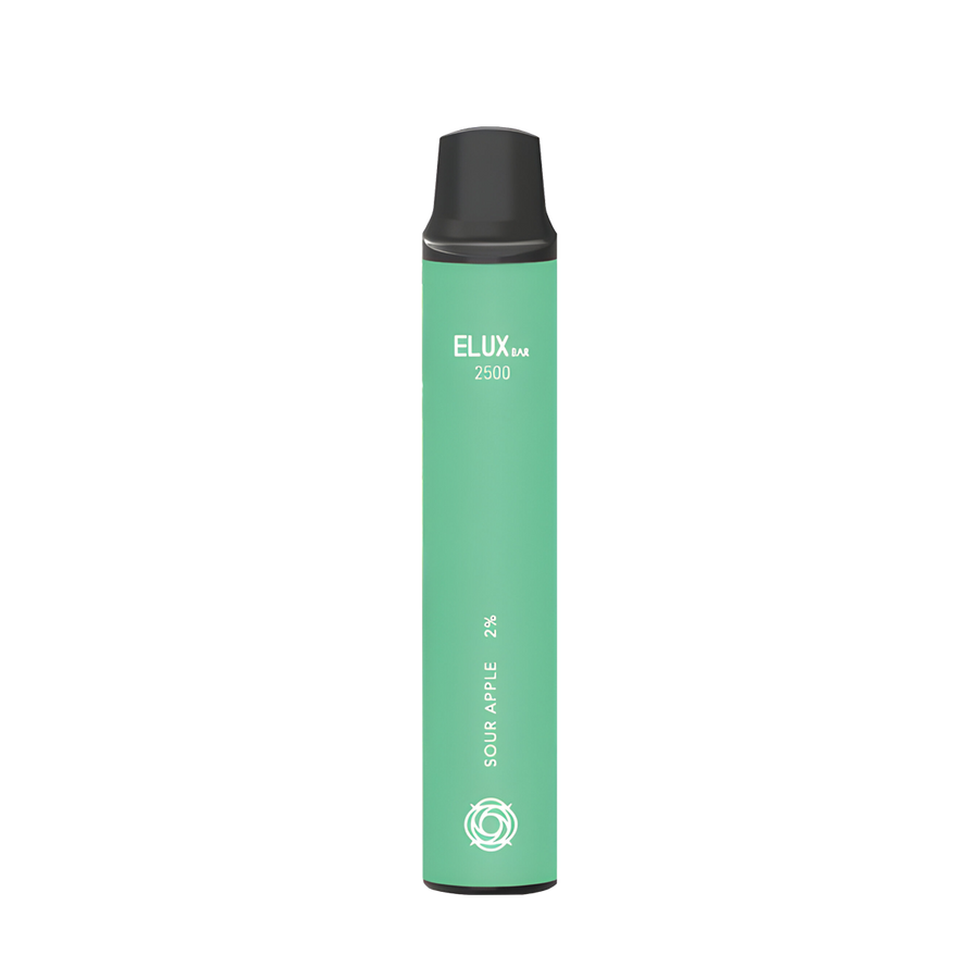 Elux Bar Series 2500 Disposable Vape Sour Apple  