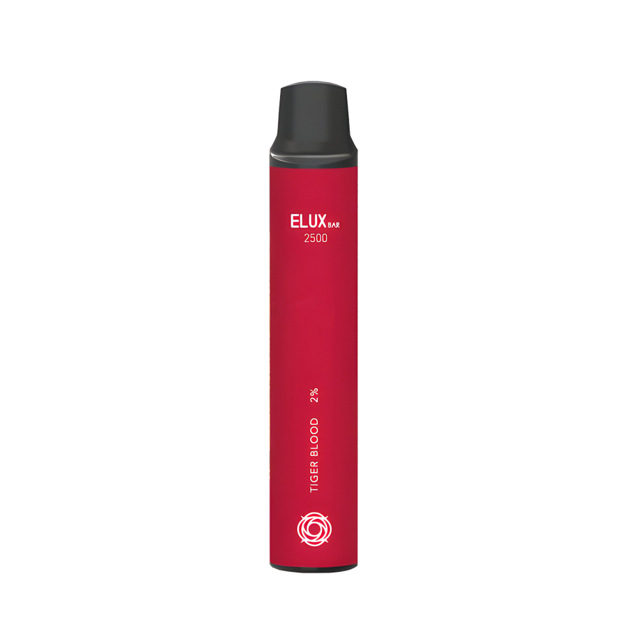 Elux Bar Series 2500 Disposable Vape Tiger Blood  