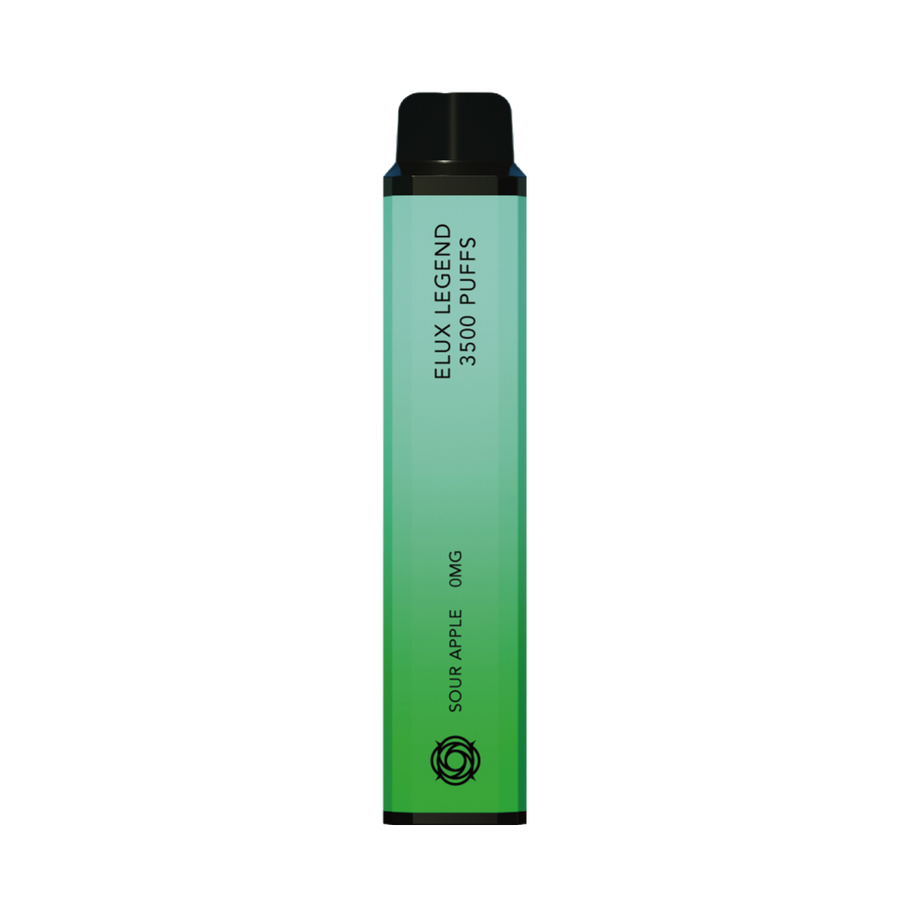 Elux Ene Legend 3500 Disposable Vape Sour Apple  