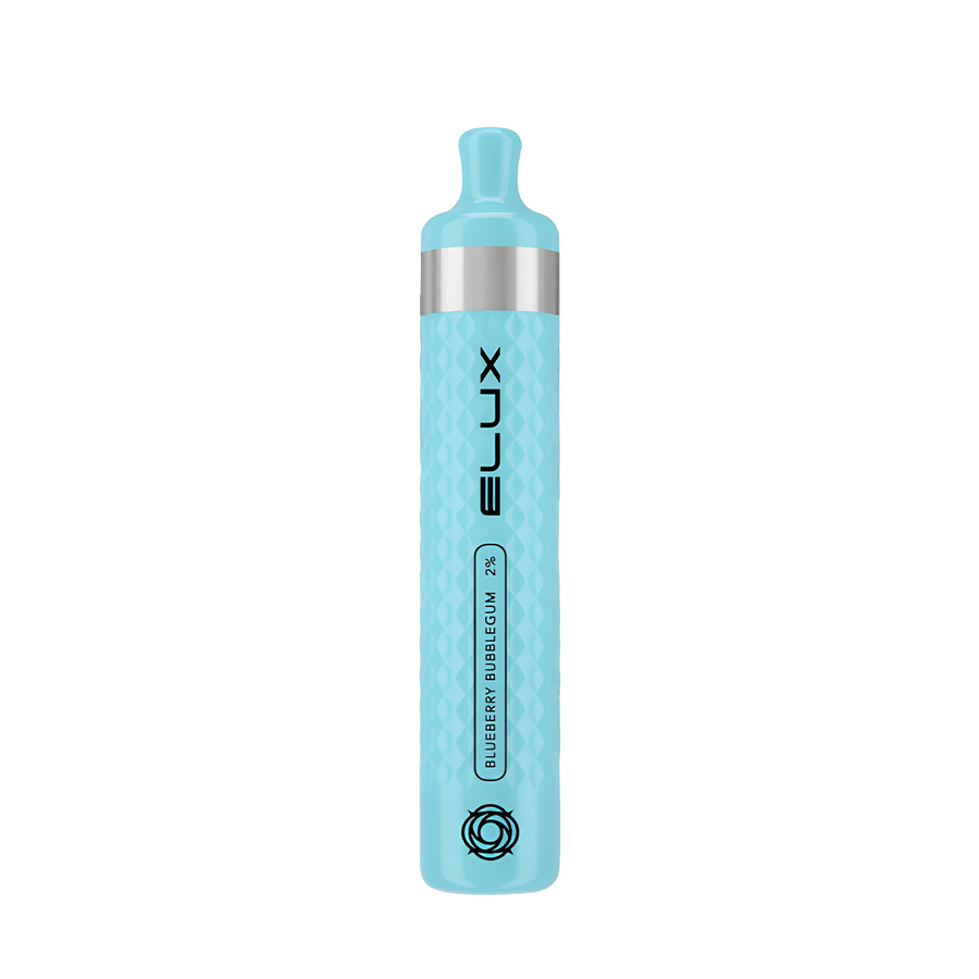 Elux Flow 600 Disposable Vape Blueberry Bubble Gum  