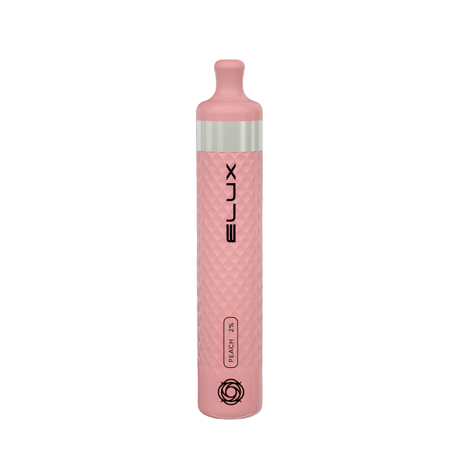 Elux Flow 600 Disposable Vape Peach  