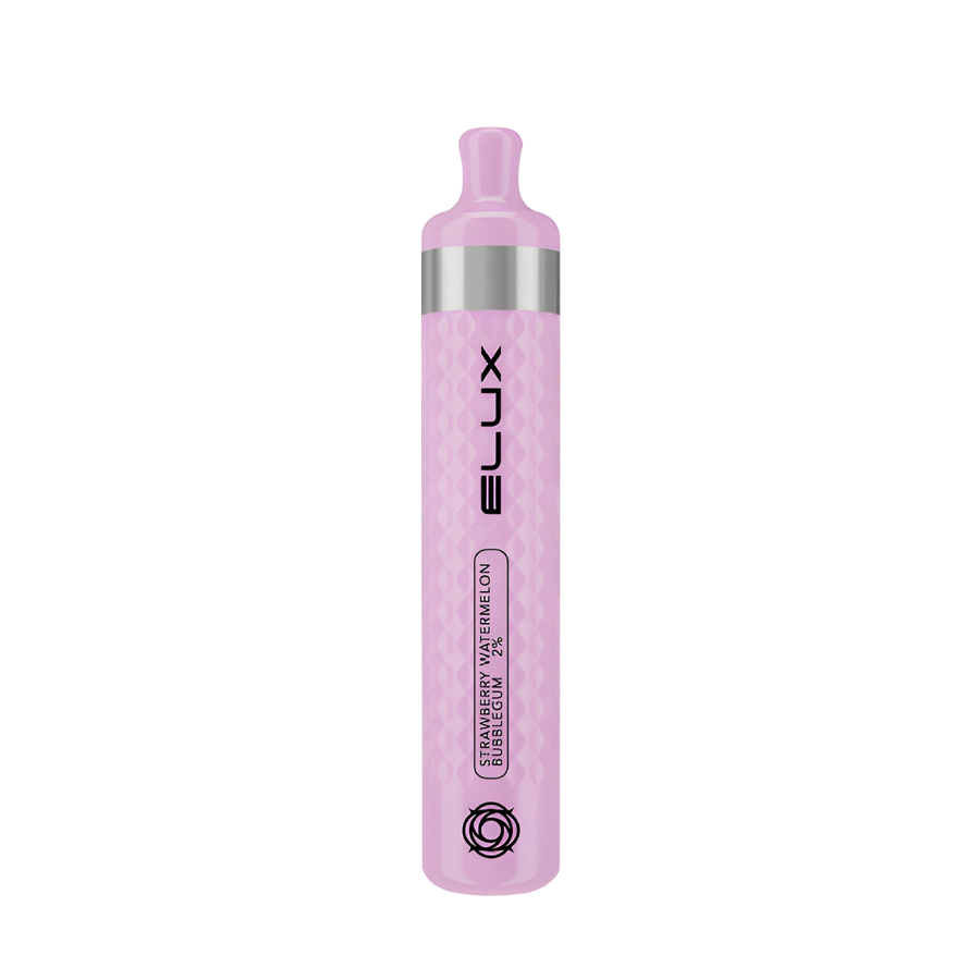 Elux Flow 600 Disposable Vape Strawberry Watermelon Bubble Gum  