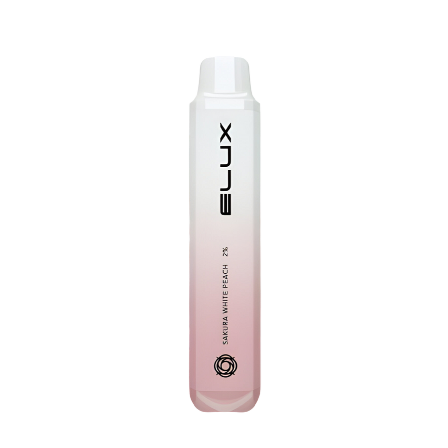 Elux VIBE 600 Disposable Vape Sakura White Peach  