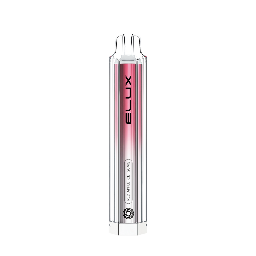 Elux Cube 600 Disposable Vape Red Apple Ice  