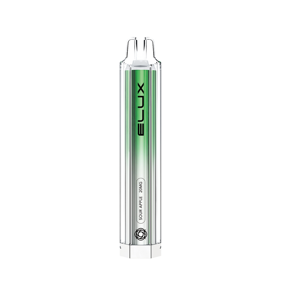 Elux Cube 600 Disposable Vape Sour Apple  