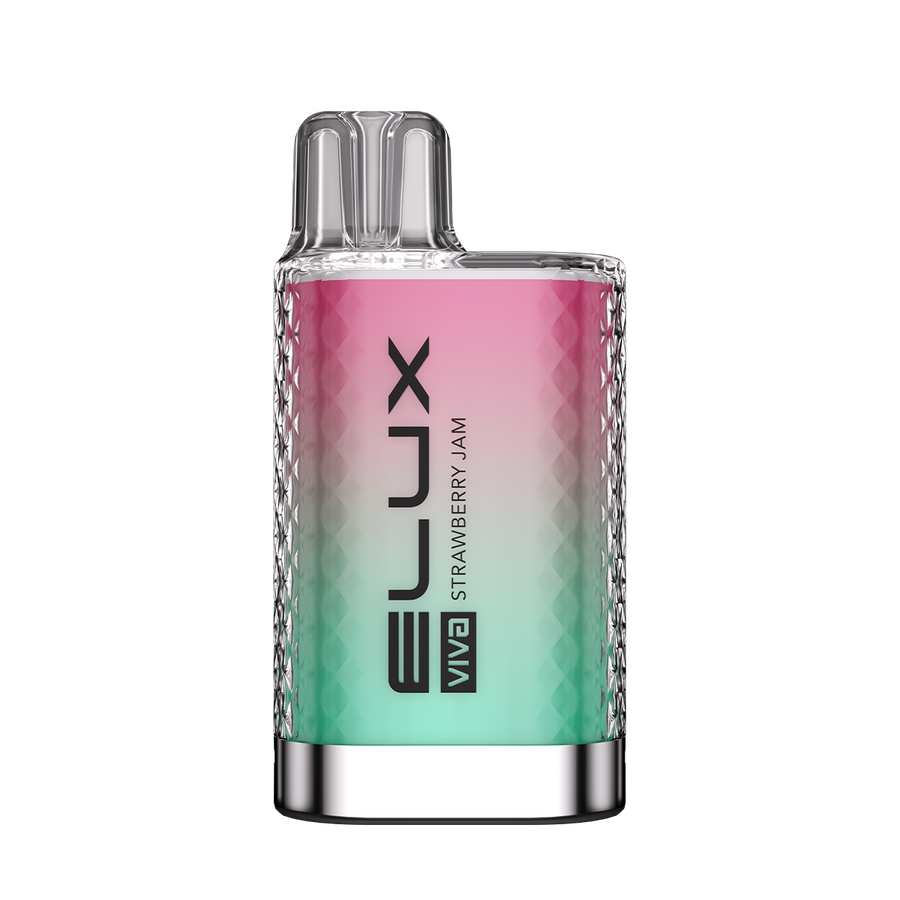 Elux Viva 600 Disposable Vape Strawberry Jam  